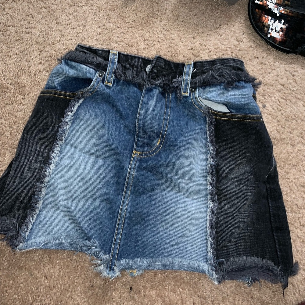 Carmar denim skirt